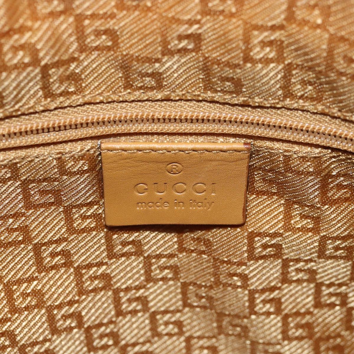 GUCCI Shoulder Bag Suede Orange 001 3386 79169