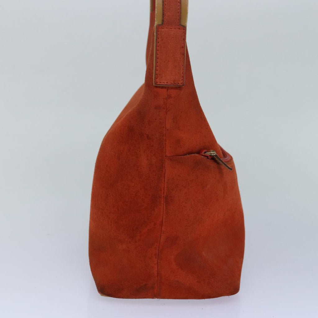 GUCCI Shoulder Bag Suede Orange 001 3386 79169