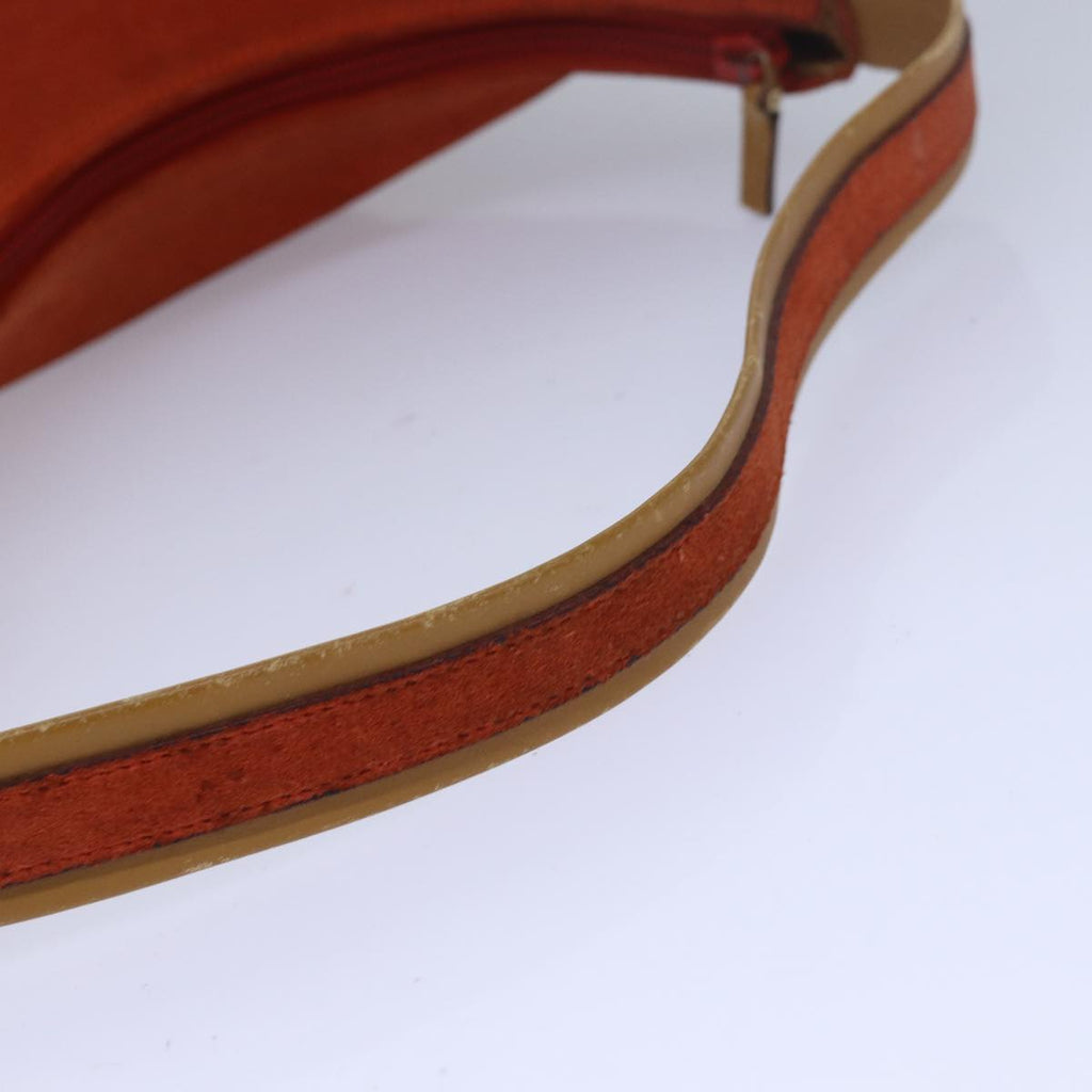 GUCCI Shoulder Bag Suede Orange 001 3386 79169