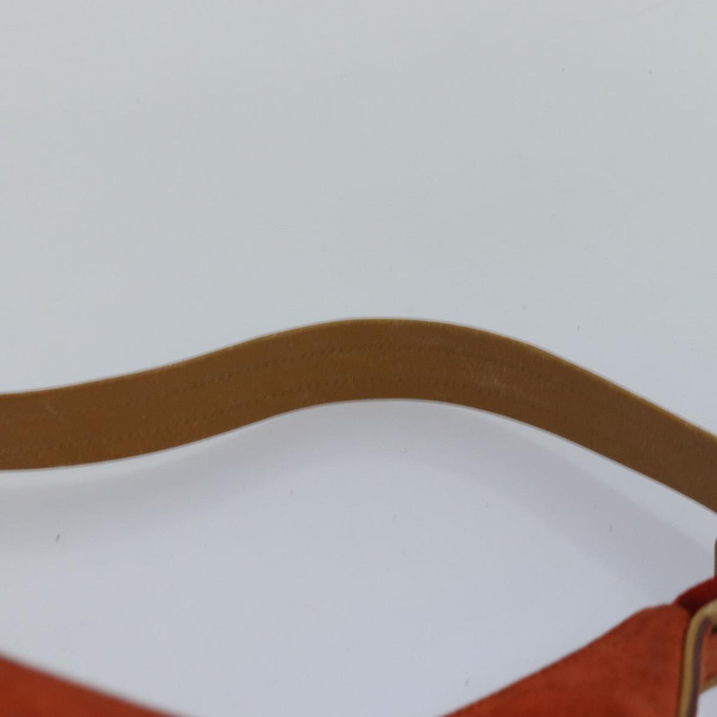 GUCCI Shoulder Bag Suede Orange 001 3386 79169