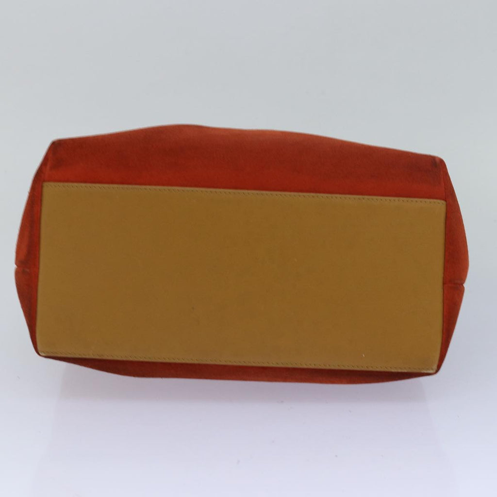 GUCCI Shoulder Bag Suede Orange 001 3386 79169