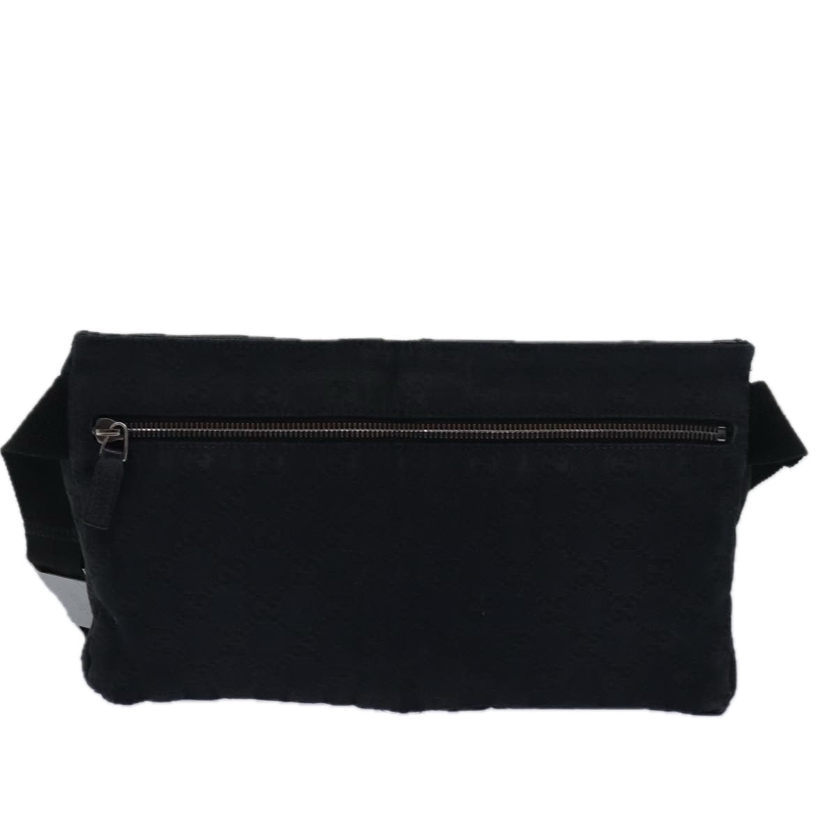 GUCCI GG Canvas Waist bag Black 28566 79171