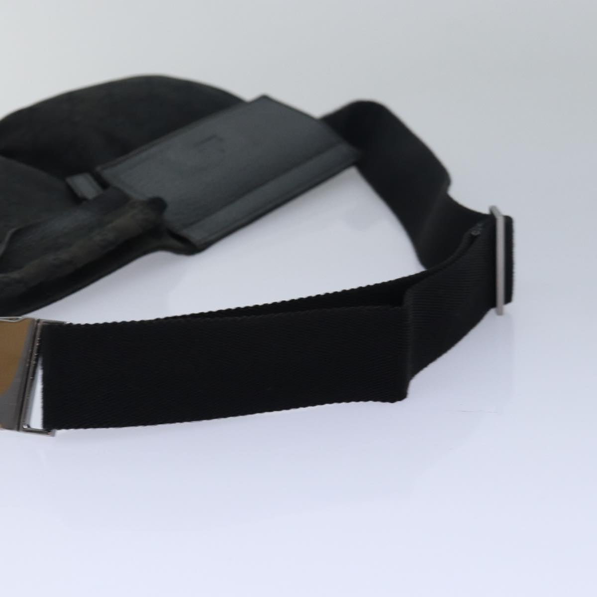 GUCCI GG Canvas Waist bag Black 28566 79171