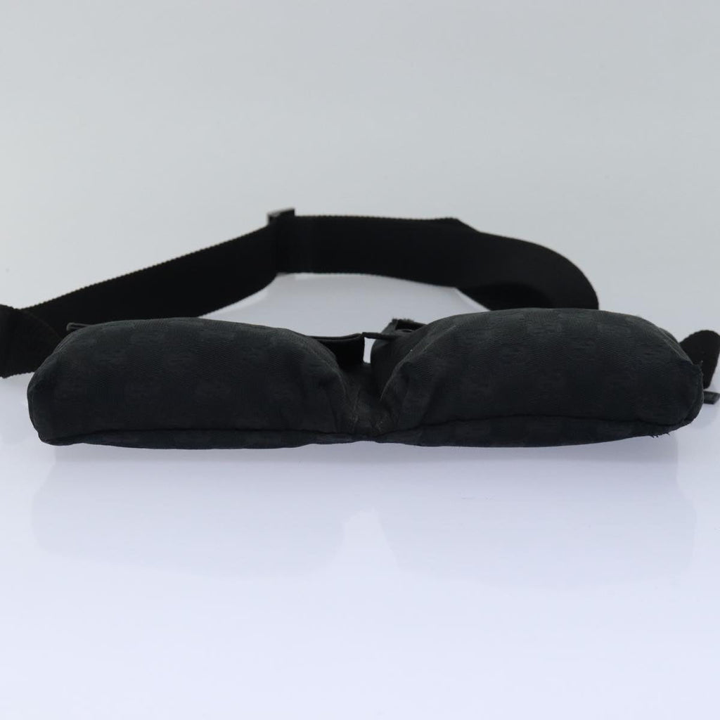 GUCCI GG Canvas Waist bag Black 28566 79171
