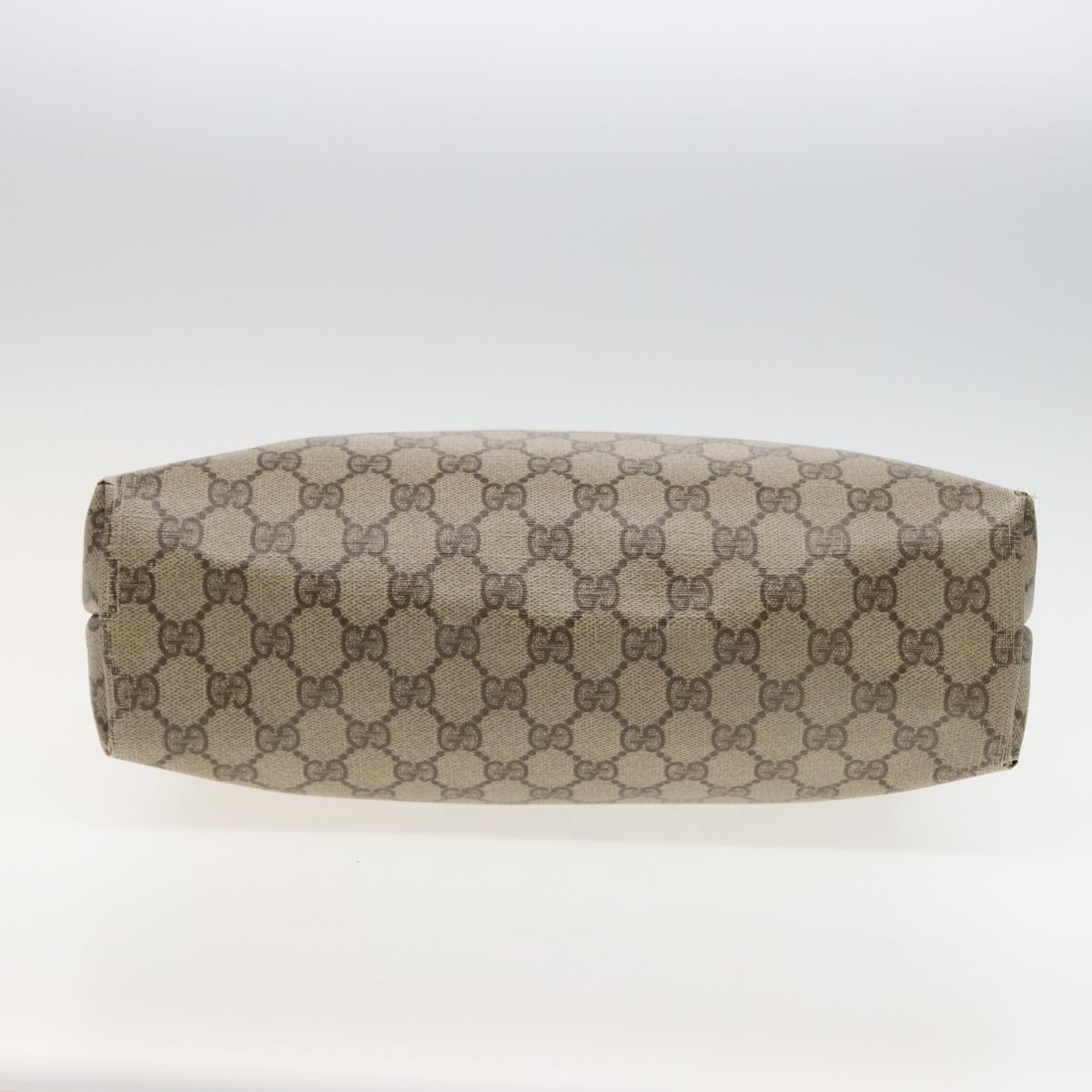 GUCCI GG Supreme Tote Bag PVC Leather Beige 002 123 6130 4021 79172