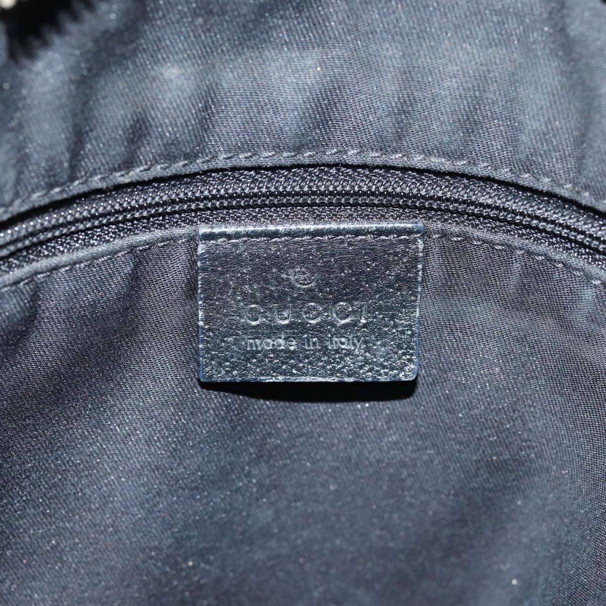 GUCCI GG Canvas Shoulder Bag Black 131326 79173