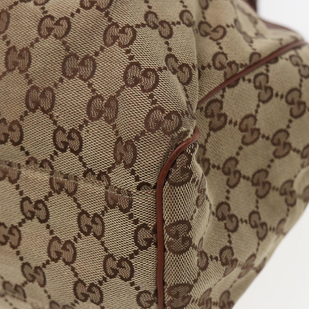 GUCCI GG Canvas Hand Bag Beige 211944 79175