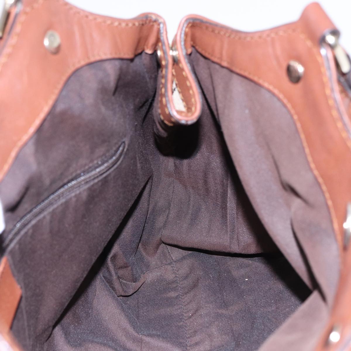 GUCCI GG Canvas Hand Bag Beige 211944 79175