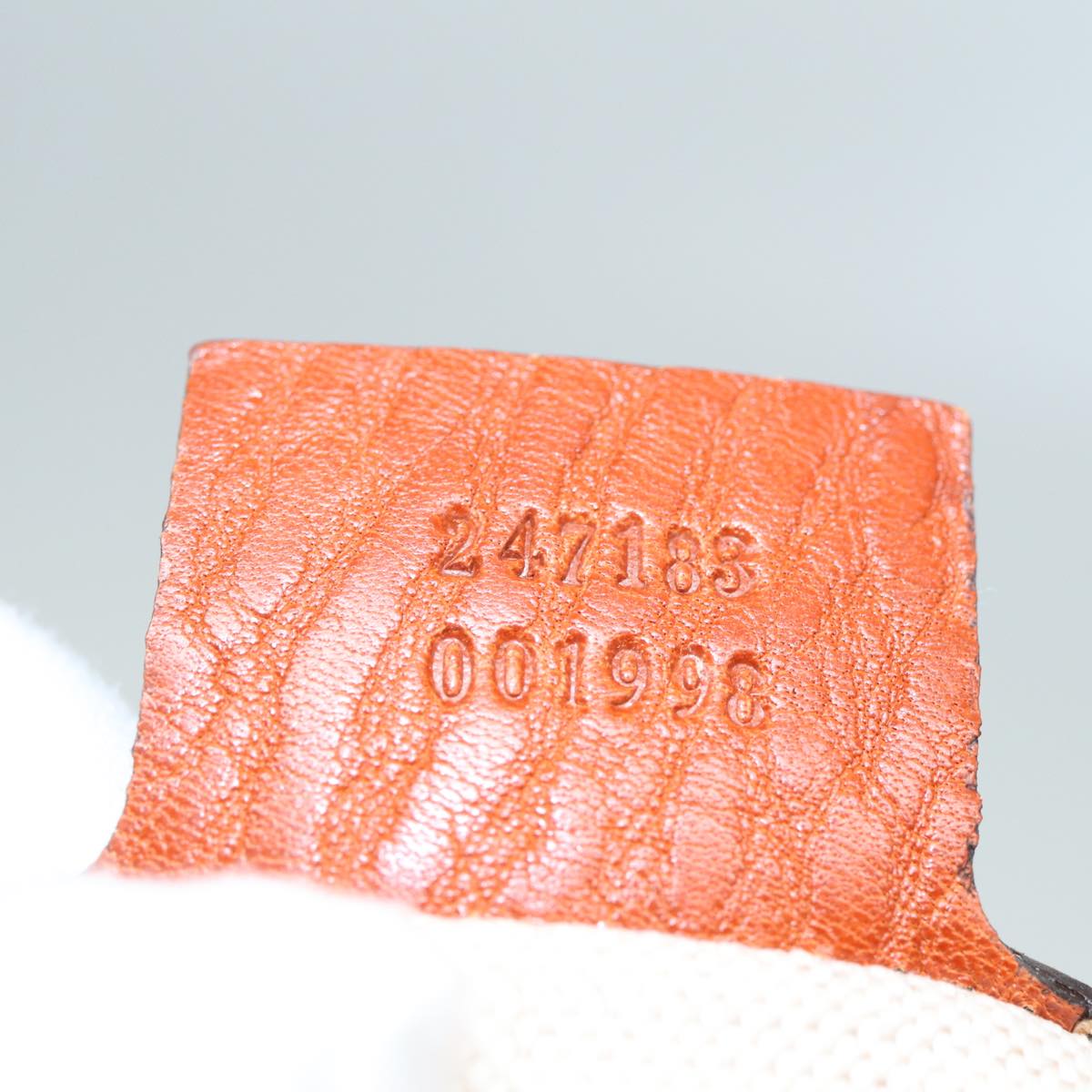 GUCCI GG Canvas Hand Bag Beige 247183 79179