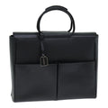 GUCCI Hand Bag Leather Black 79182