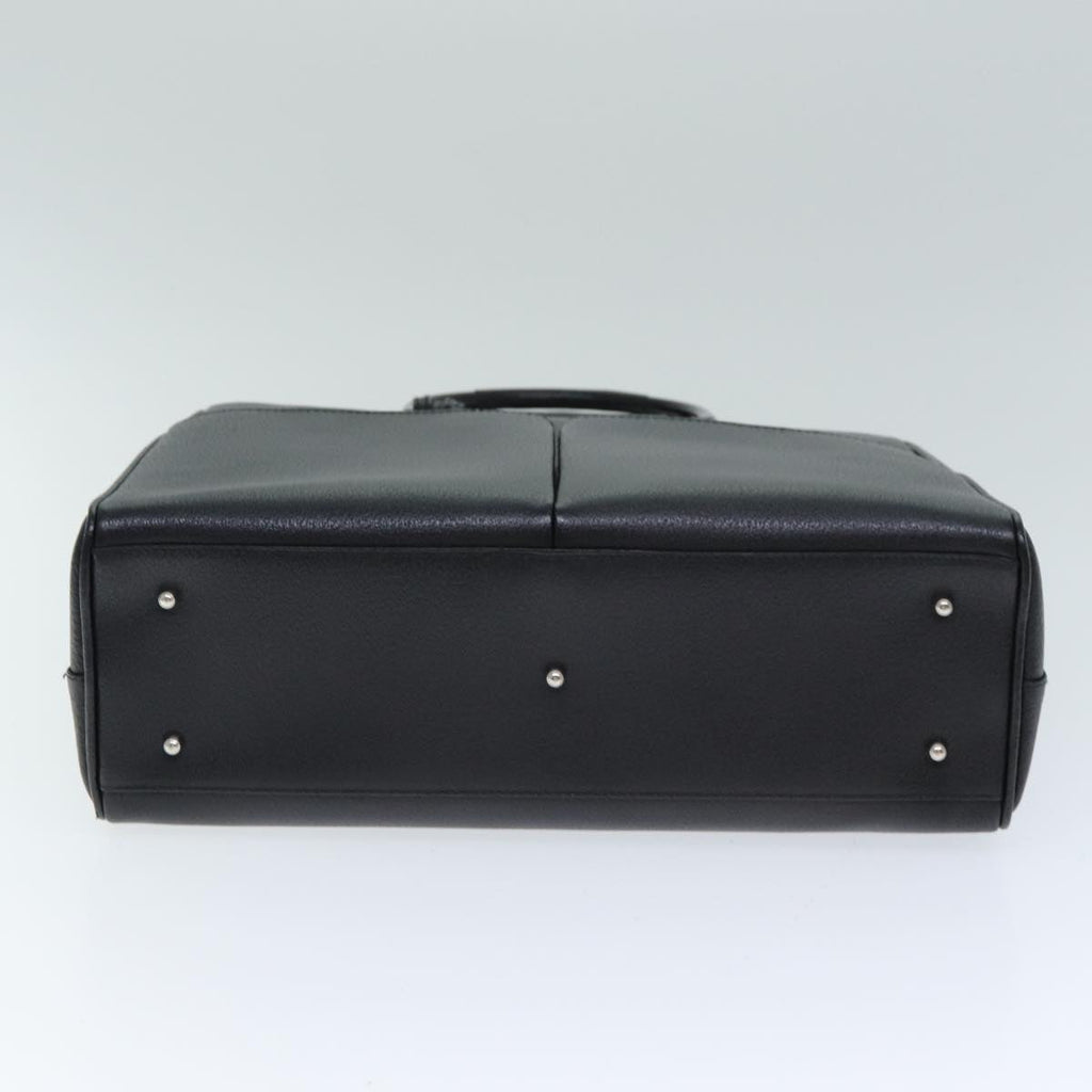 GUCCI Hand Bag Leather Black 79182
