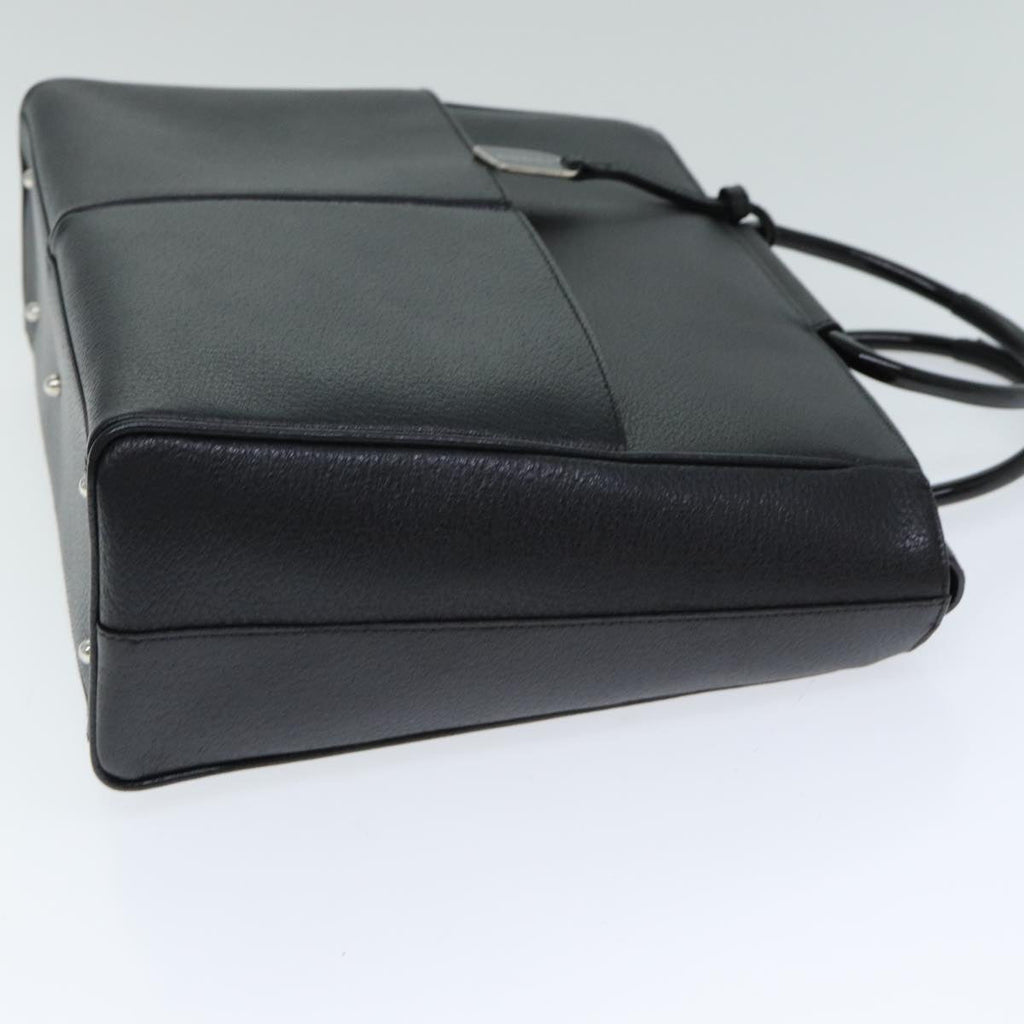 GUCCI Hand Bag Leather Black 79182