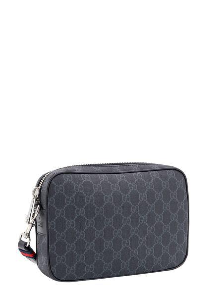 GUCCI Mini GG Supreme Canvas Pouch Handbag 23x16x5cm