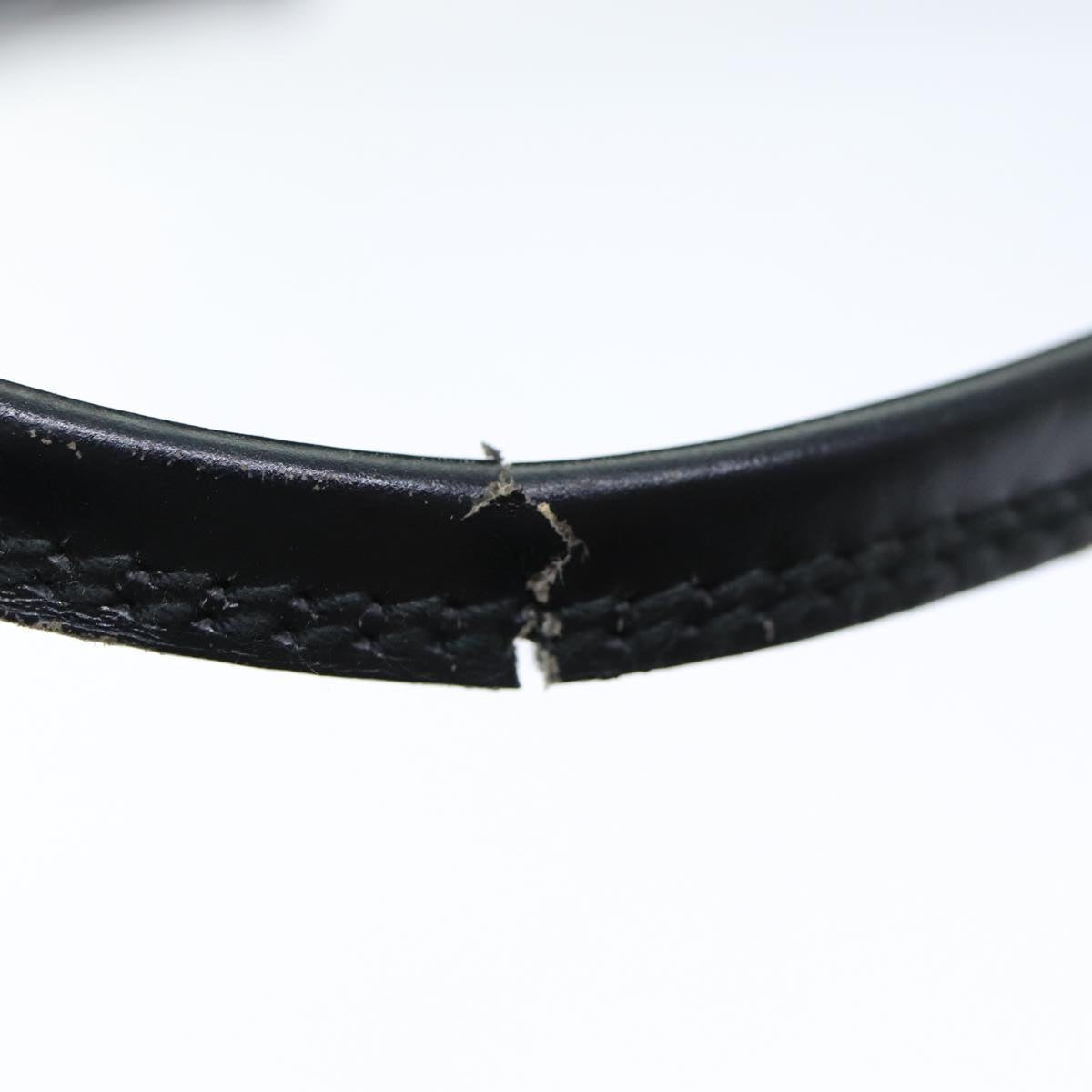 GUCCI Tote Bag Leather Canvas Black 019 2058 79287