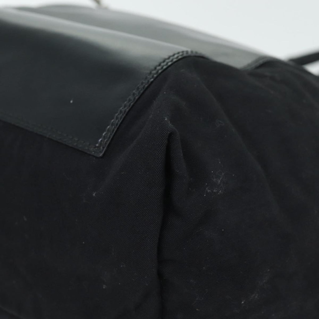 GUCCI Tote Bag Leather Canvas Black 019 2058 79287