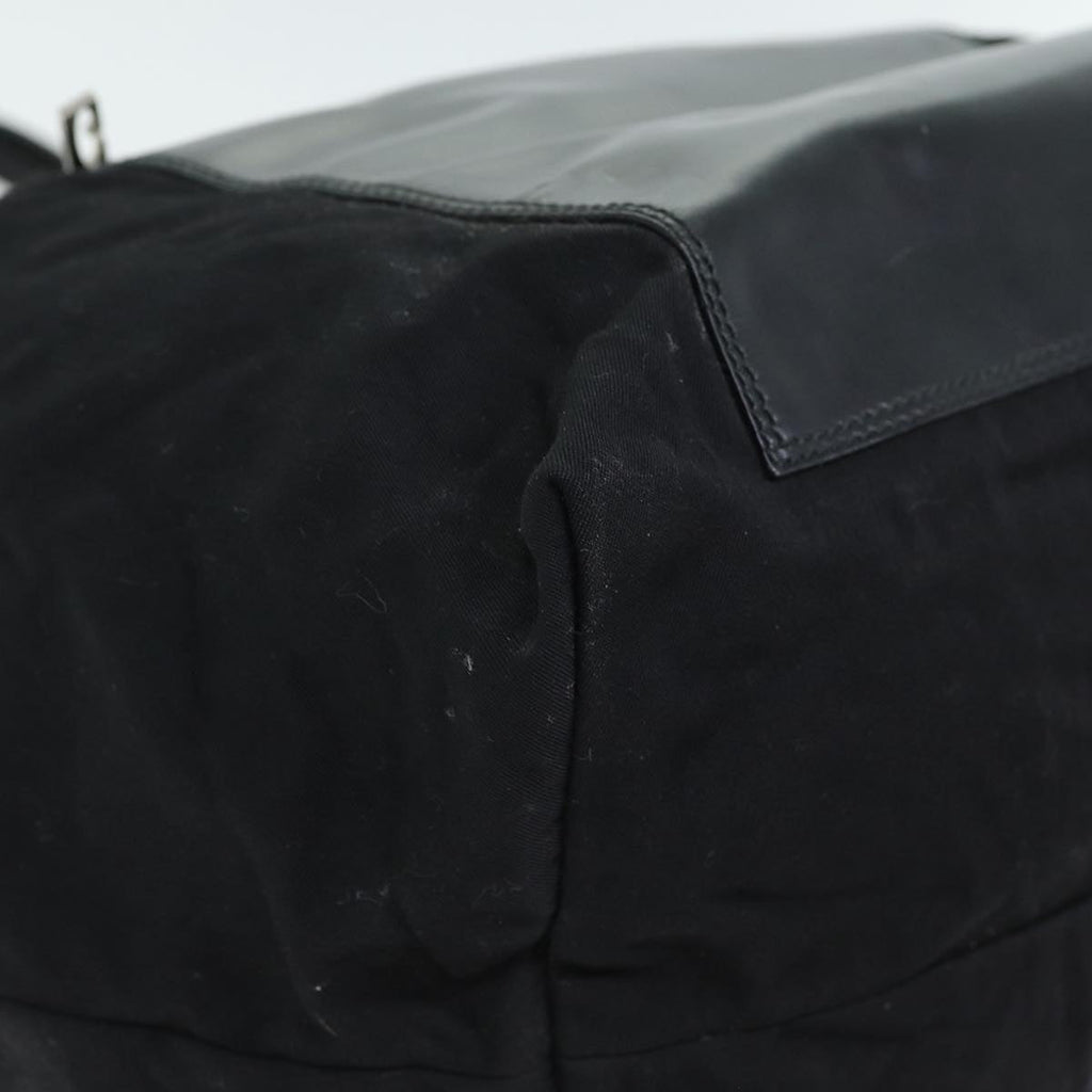 GUCCI Tote Bag Leather Canvas Black 019 2058 79287