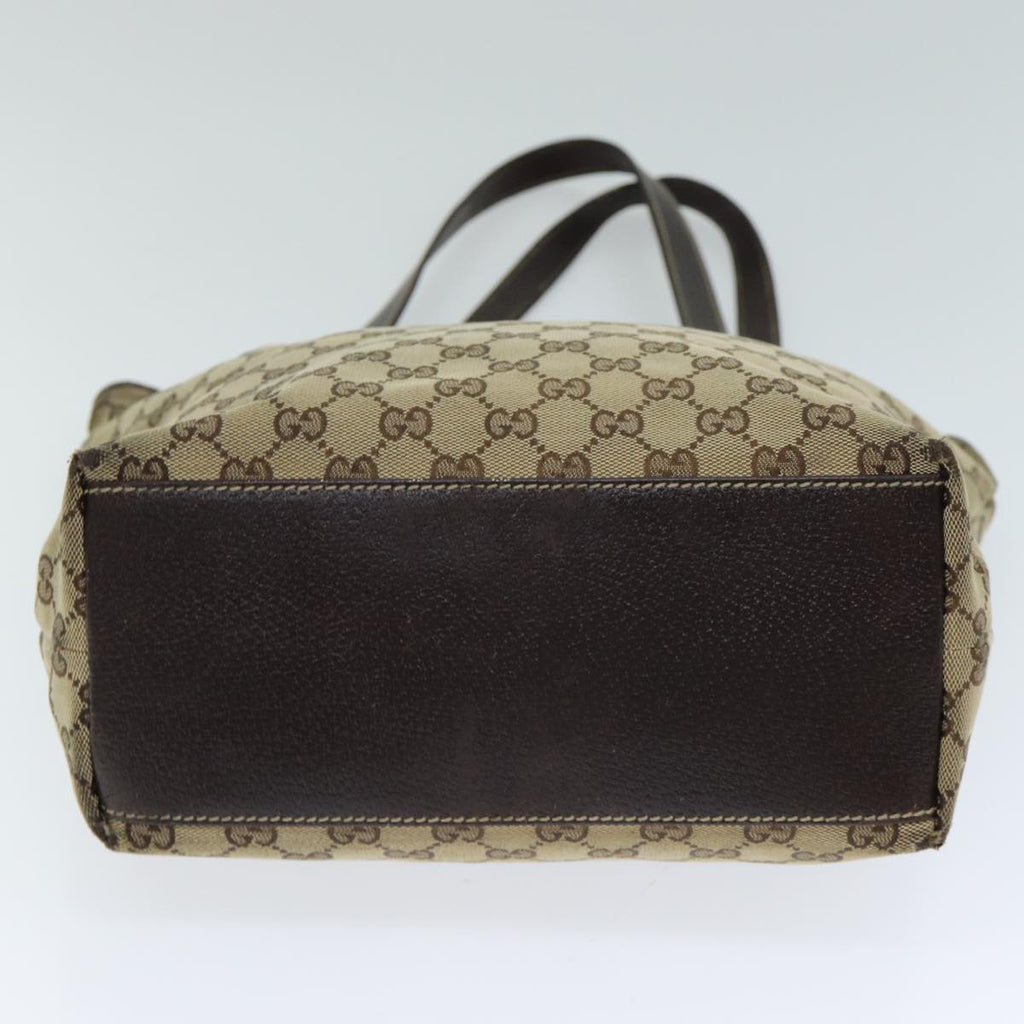 GUCCI GG Canvas Tote Bag Beige 158009 79289