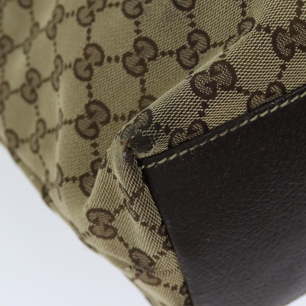 GUCCI GG Canvas Tote Bag Beige 158009 79289