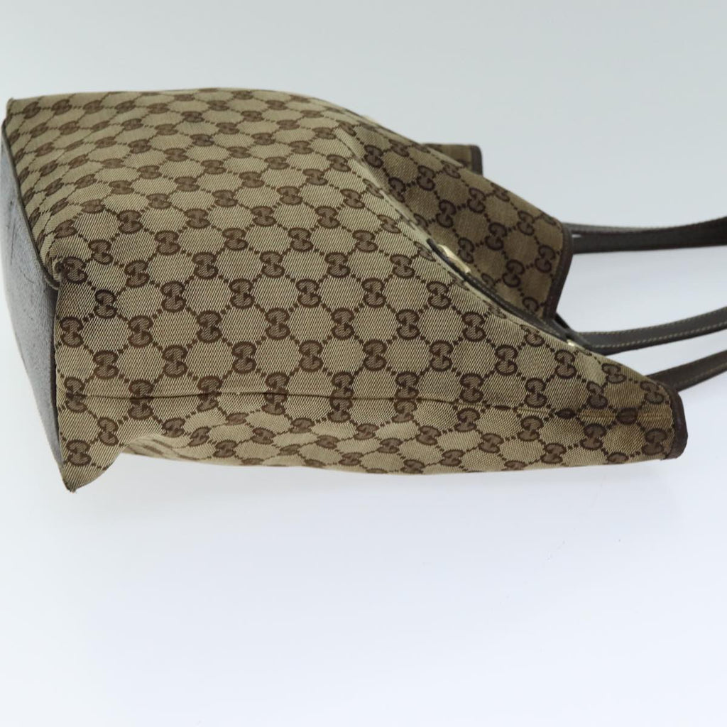 GUCCI GG Canvas Tote Bag Beige 158009 79289