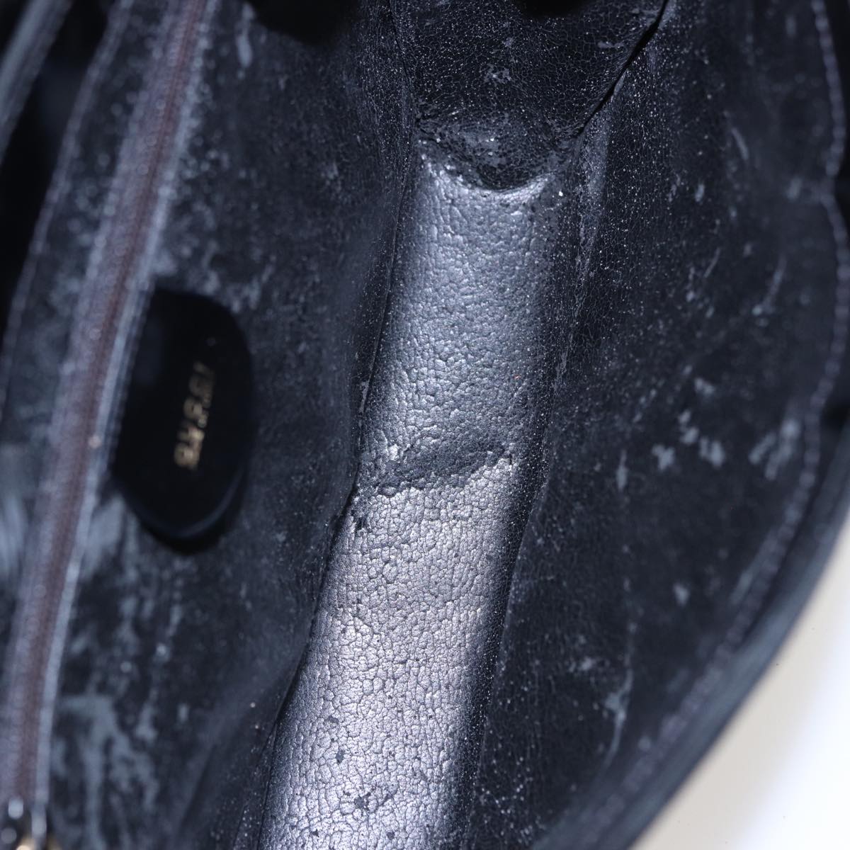GUCCI Shoulder Bag Leather Black 001 2684 1777 79291