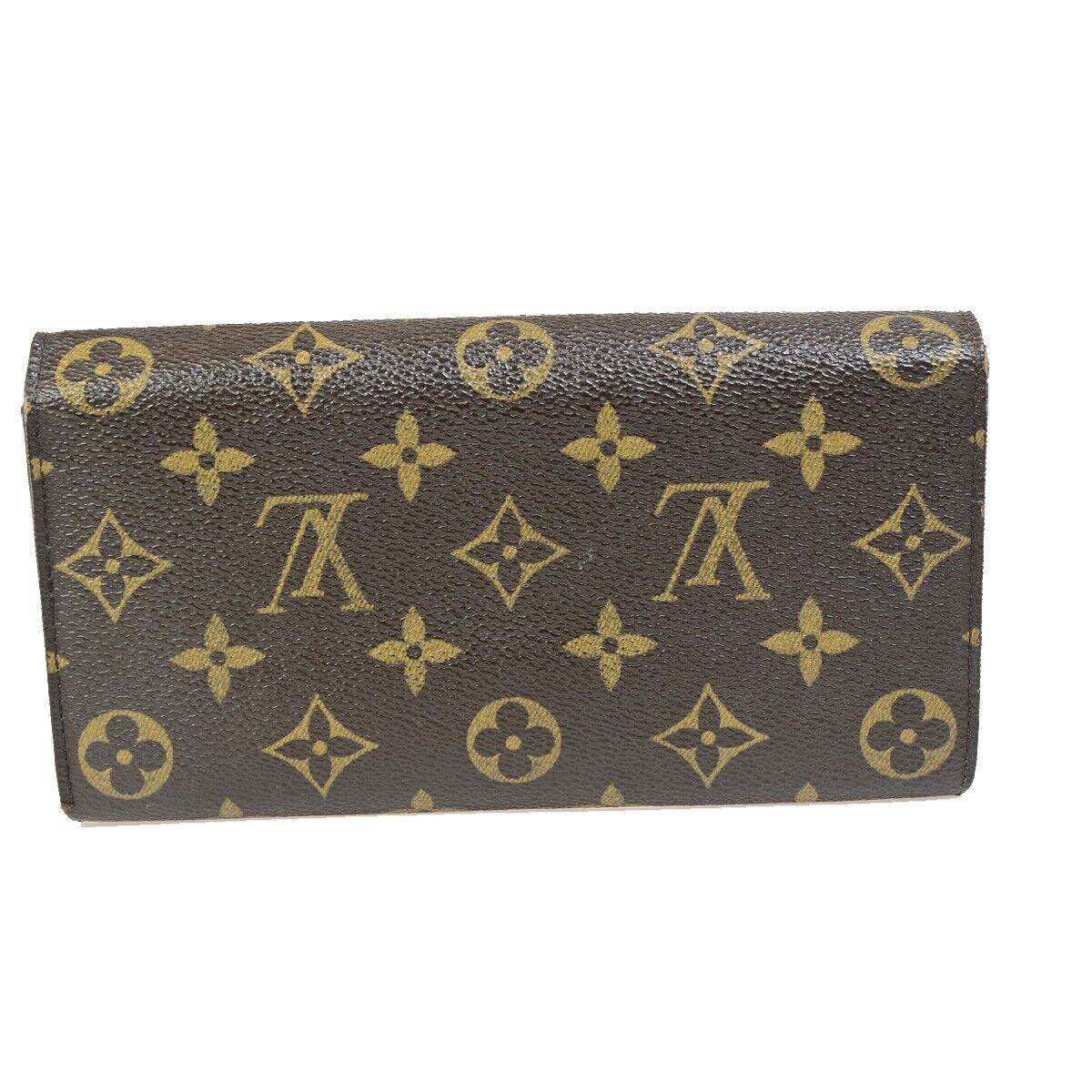 Louis Vuitton Porte Monnaie Cit  Canvas Wallet