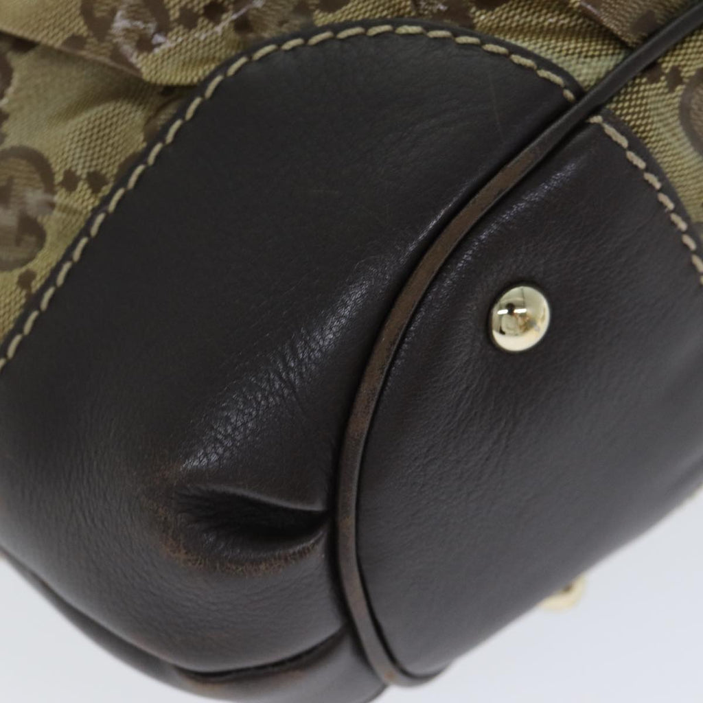 GUCCI GG Crystal Shoulder Bag Beige 223965 79308