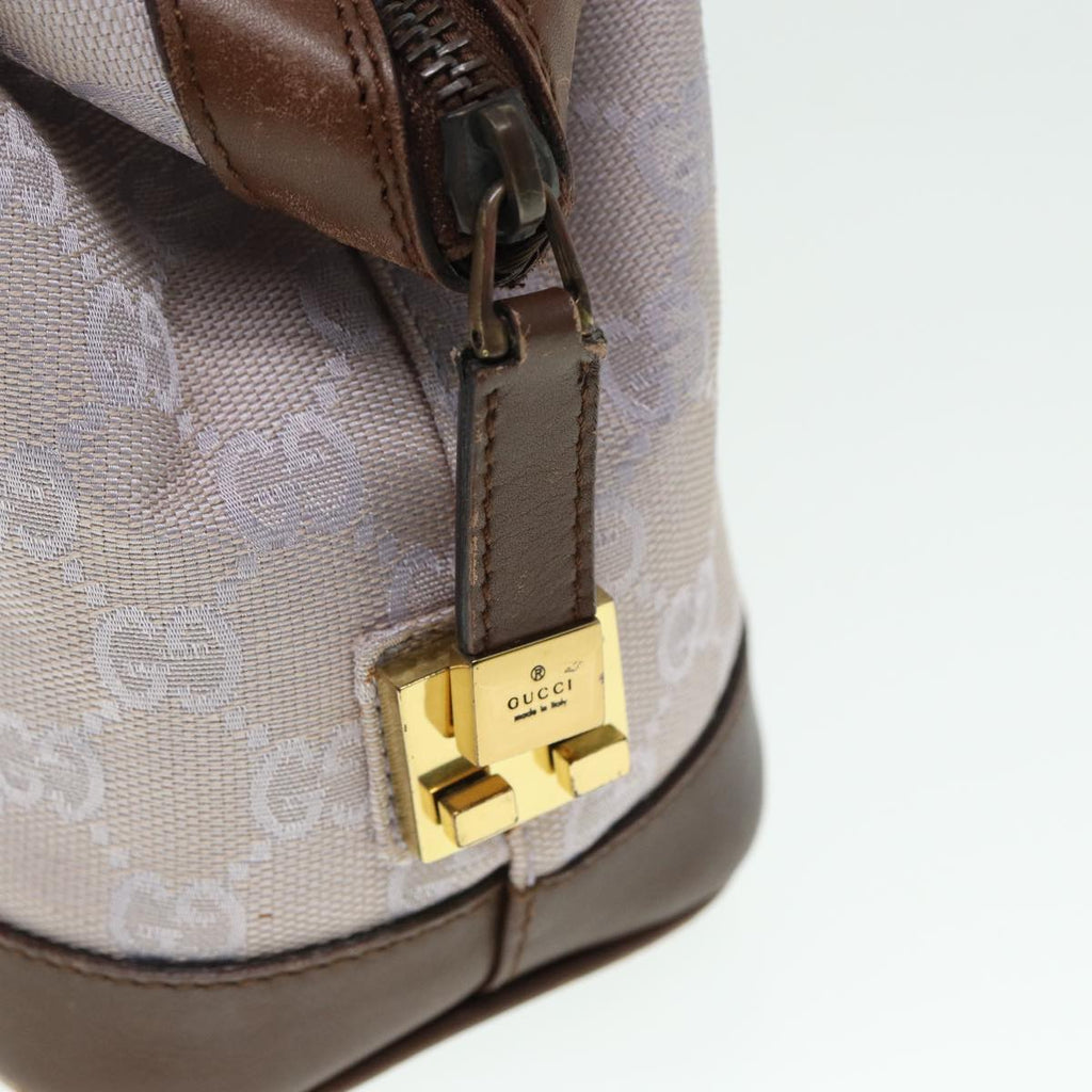 GUCCI GG Canvas Hand Bag Purple 92734 79309
