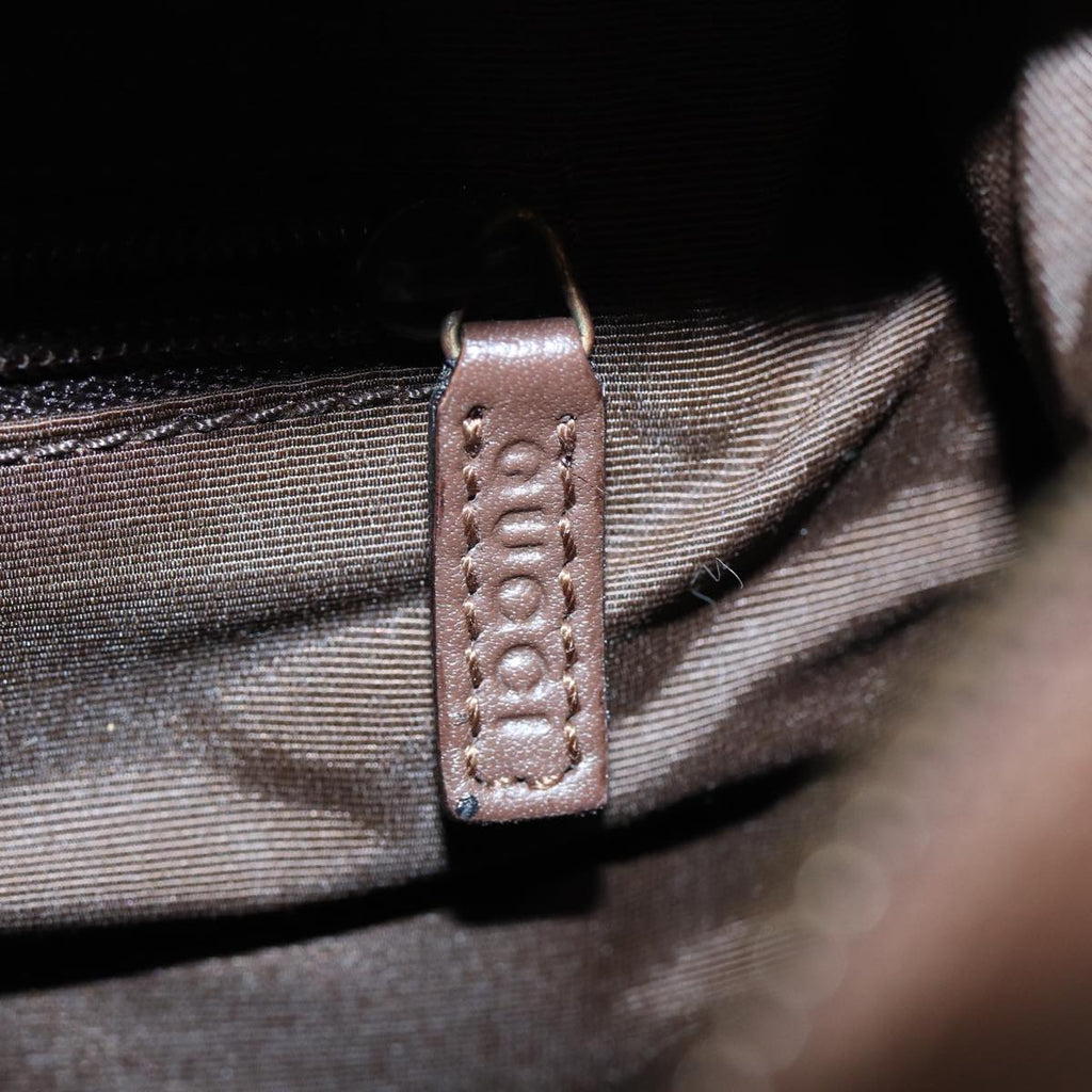 GUCCI GG Canvas Hand Bag Purple 92734 79309