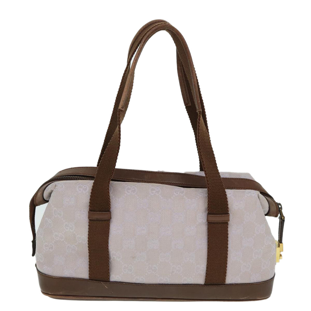 GUCCI GG Canvas Hand Bag Purple 92734 79309