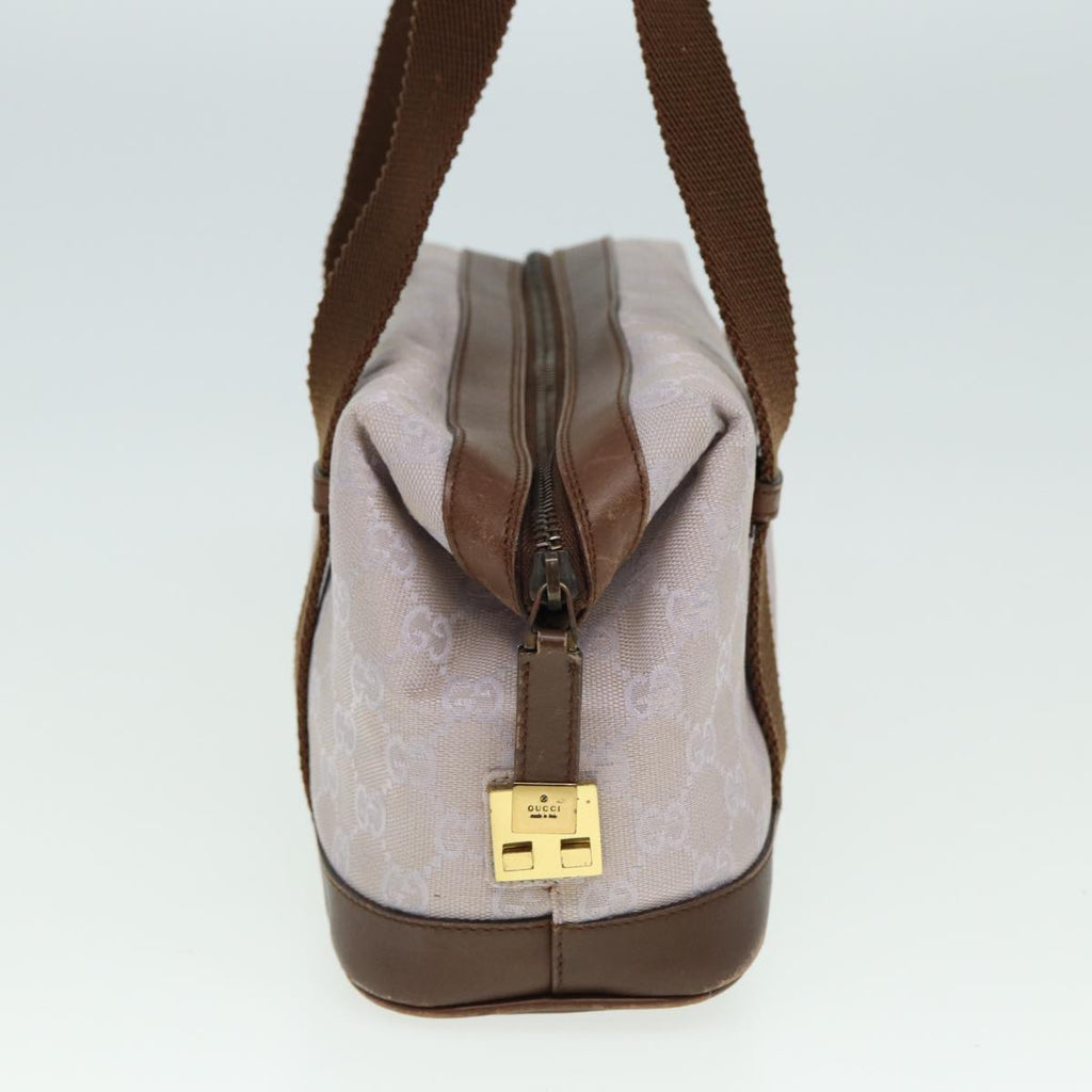 GUCCI GG Canvas Hand Bag Purple 92734 79309