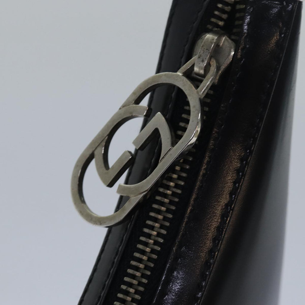 GUCCI Shoulder Bag Leather Black 001 3812 002122 79321