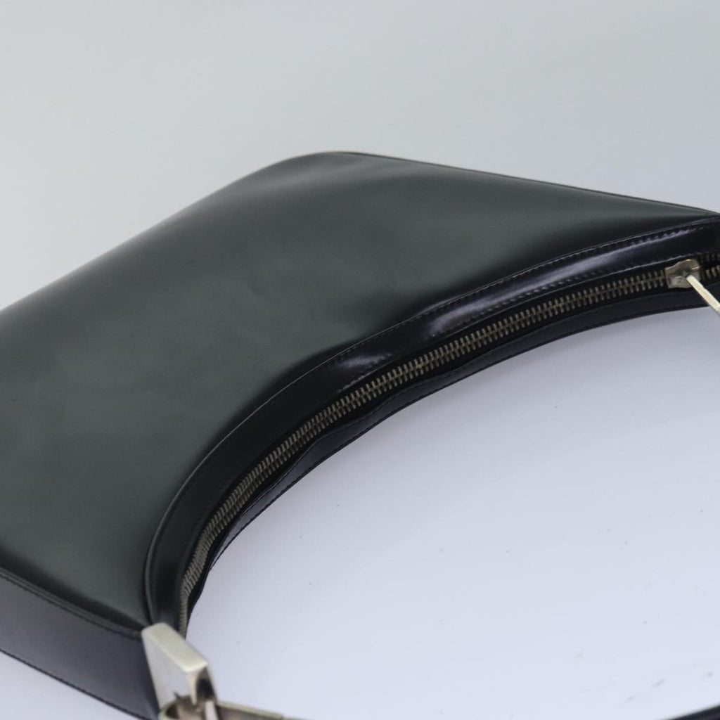 GUCCI Shoulder Bag Leather Black 001 3812 002122 79321