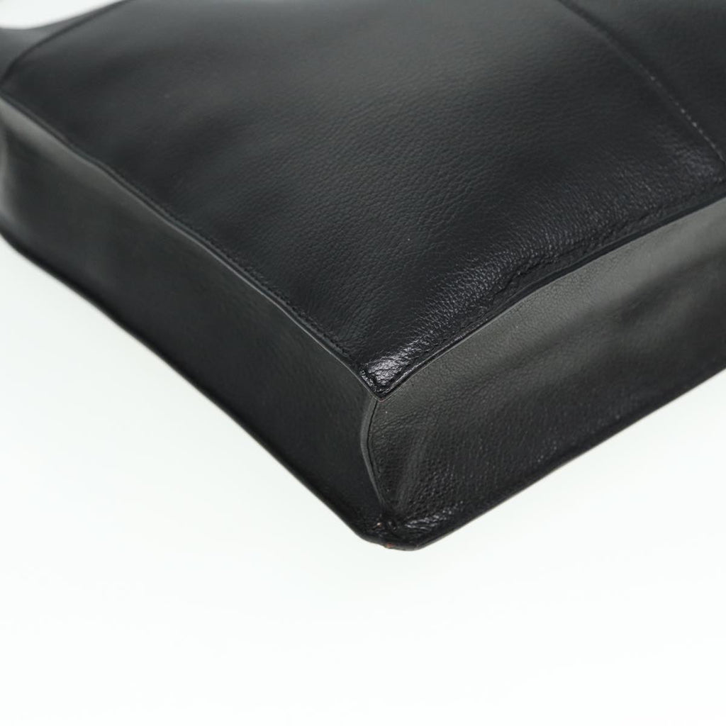 GUCCI Shoulder Bag Leather Black 001 3444 1801 79329