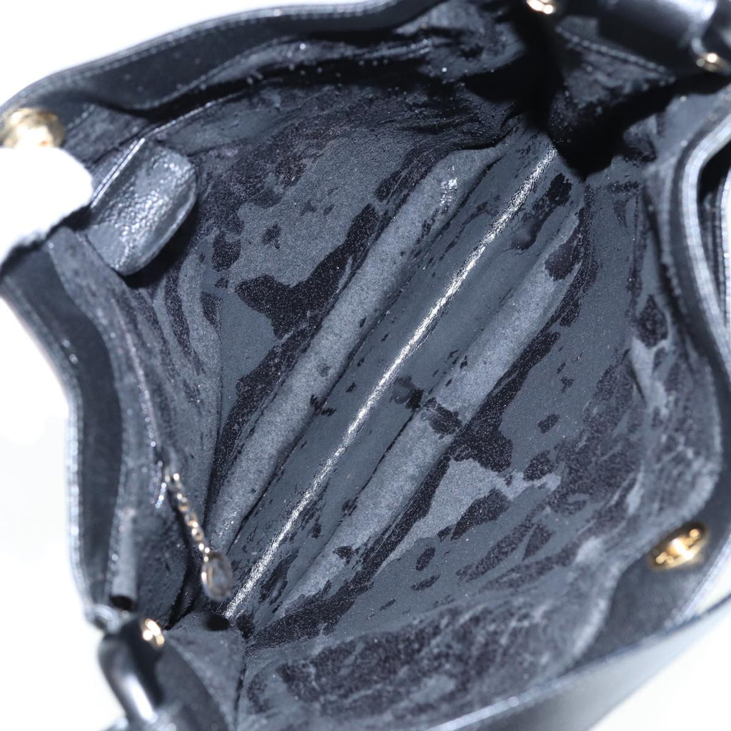 GUCCI Shoulder Bag Leather Black 001 3444 1801 79329