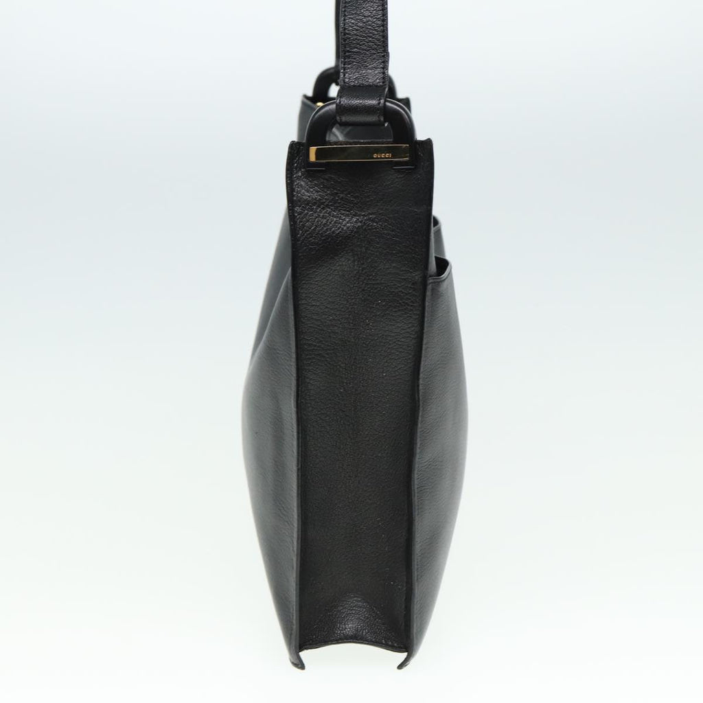 GUCCI Shoulder Bag Leather Black 001 3444 1801 79329