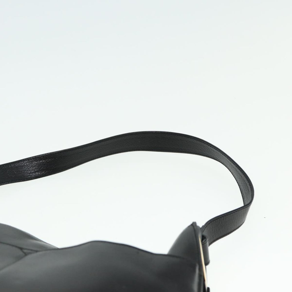 GUCCI Shoulder Bag Leather Black 001 3444 1801 79329