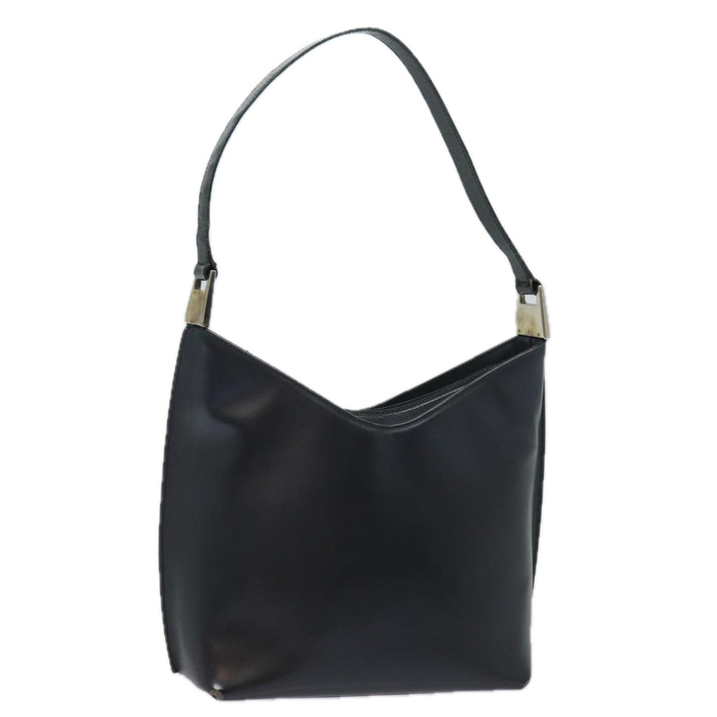 GUCCI Shoulder Bag Leather Black 001 3014 79376