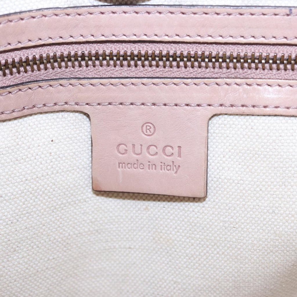GUCCI GG Canvas Tote Bag Beige 308604 79390