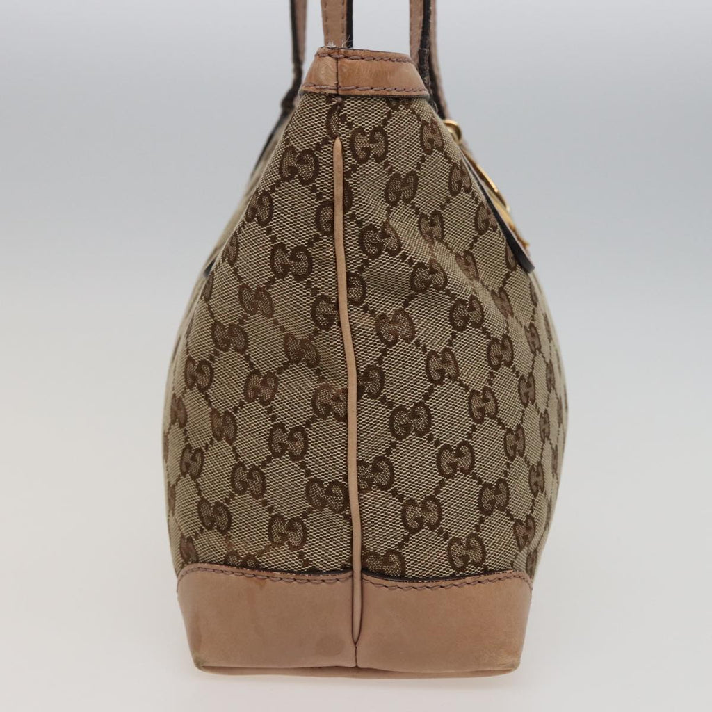 GUCCI GG Canvas Tote Bag Beige 308604 79390