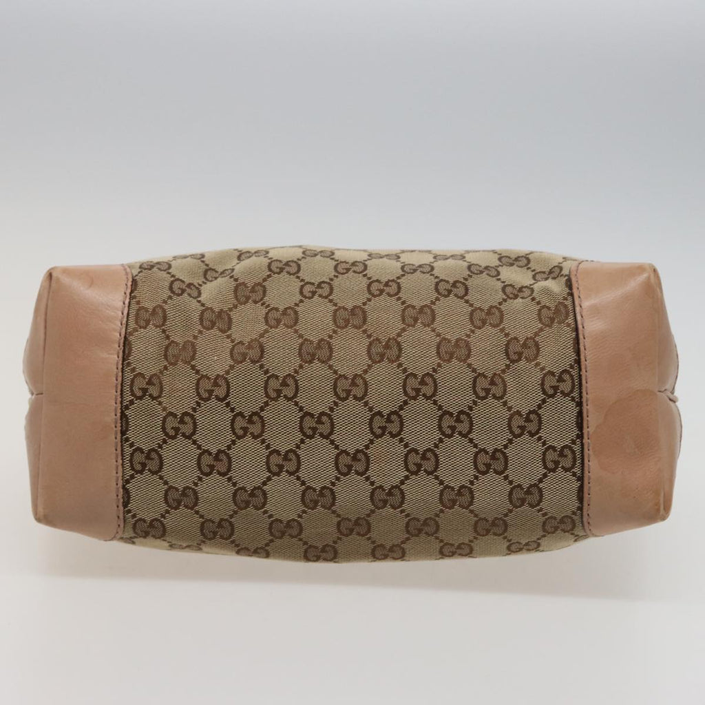 GUCCI GG Canvas Tote Bag Beige 308604 79390
