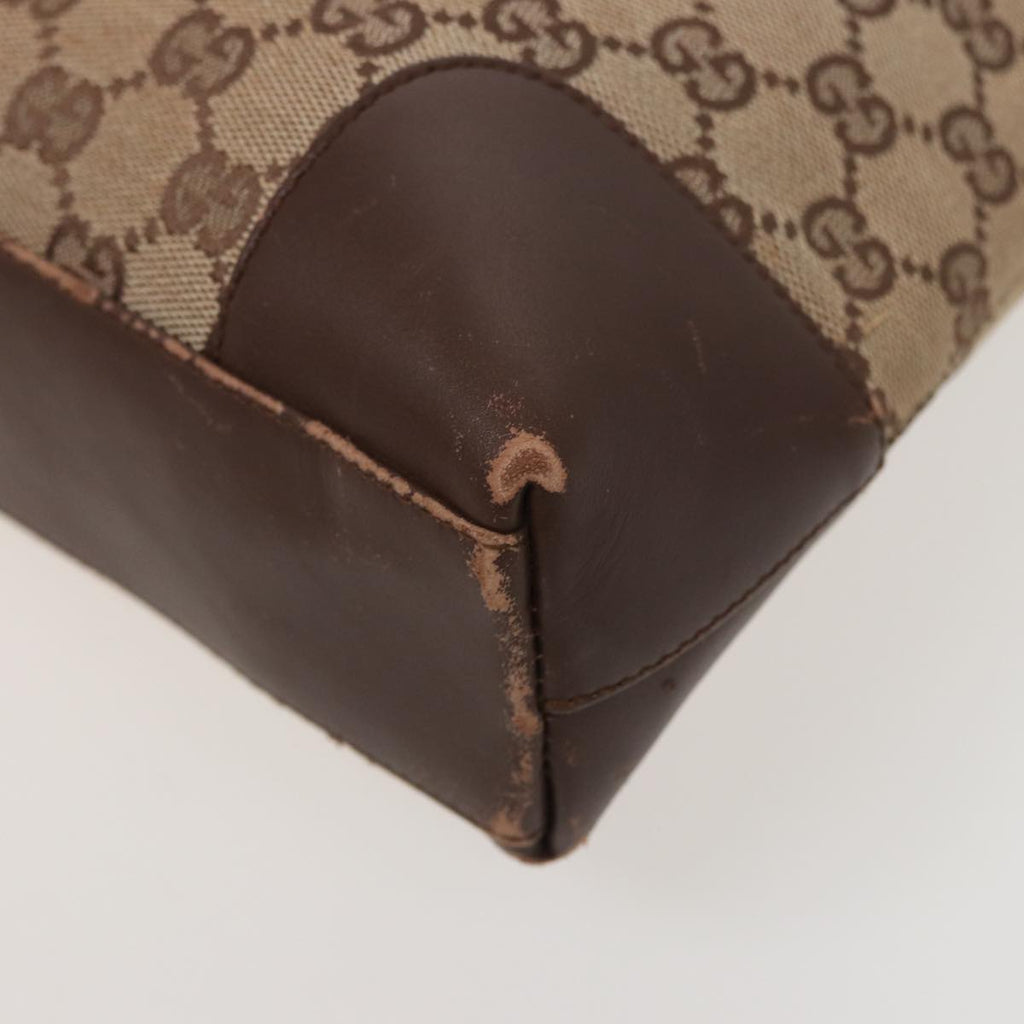 GUCCI GG Canvas Shoulder Bag Beige 001 4231 79419