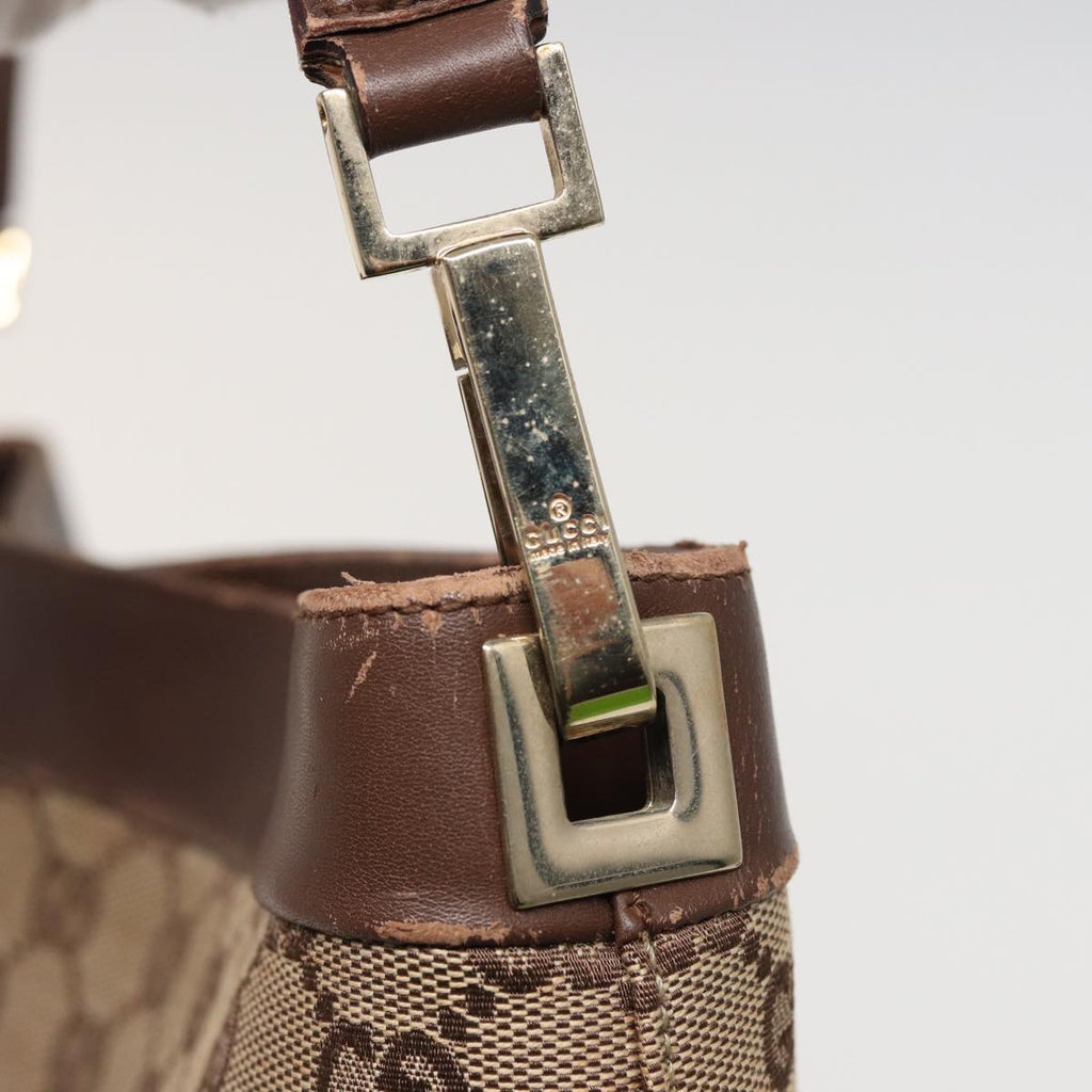 GUCCI GG Canvas Shoulder Bag Beige 001 4231 79419