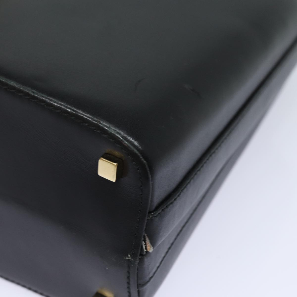 GUCCI Shoulder Bag Leather Outlet Black 79430