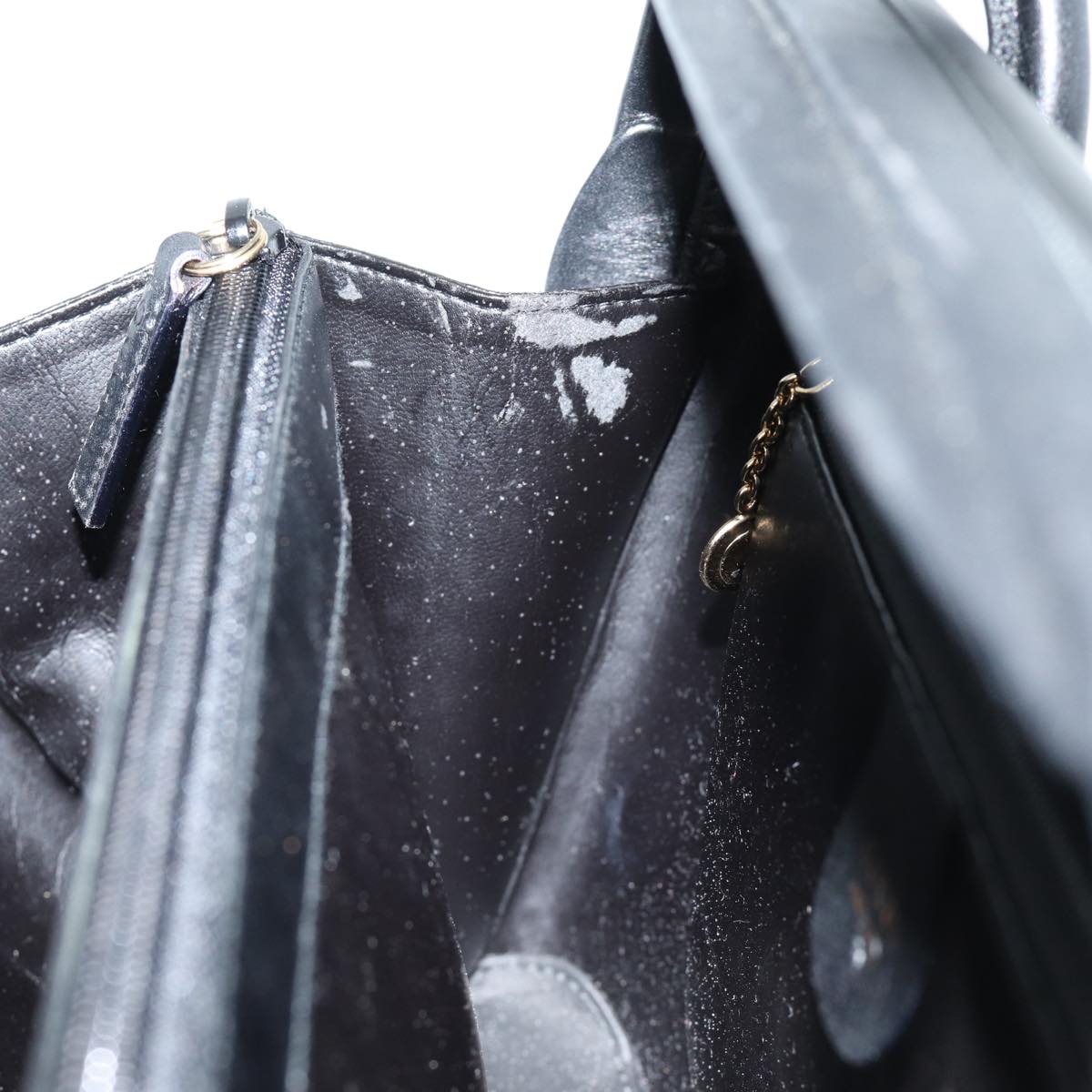 GUCCI Shoulder Bag Leather Outlet Black 79430