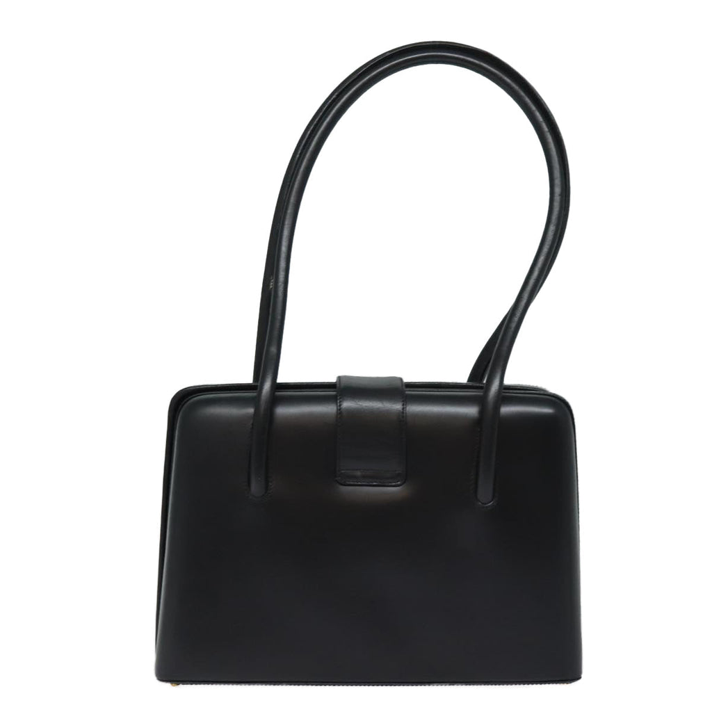 GUCCI Shoulder Bag Leather Outlet Black 79430