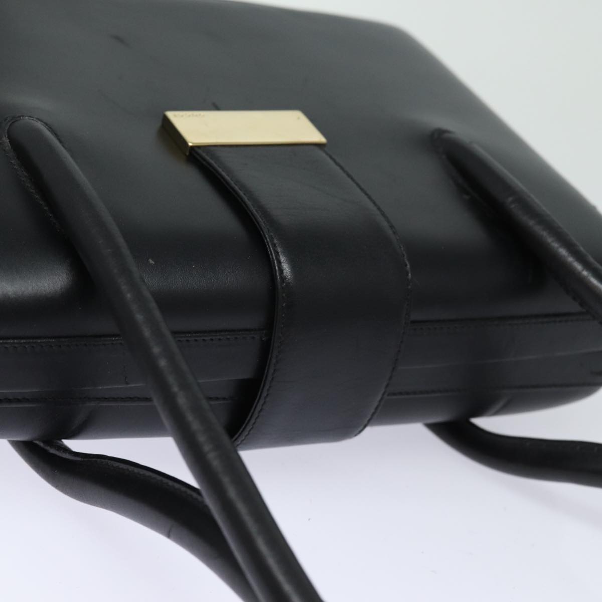 GUCCI Shoulder Bag Leather Outlet Black 79430