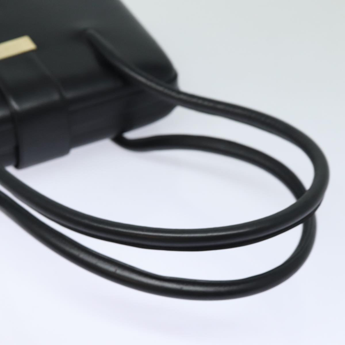 GUCCI Shoulder Bag Leather Outlet Black 79430