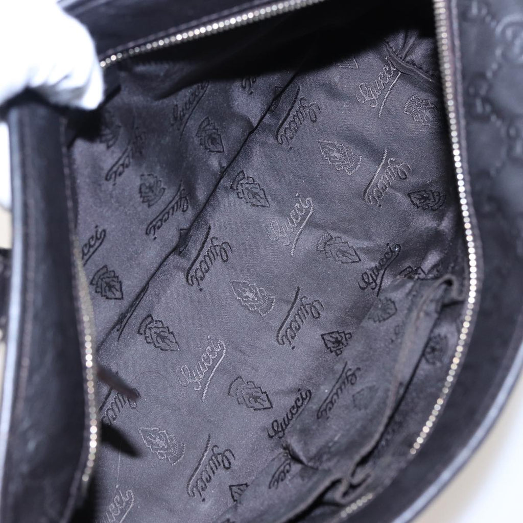 GUCCI GG Canvas Guccissima Tote Bag Brown 211138 79432