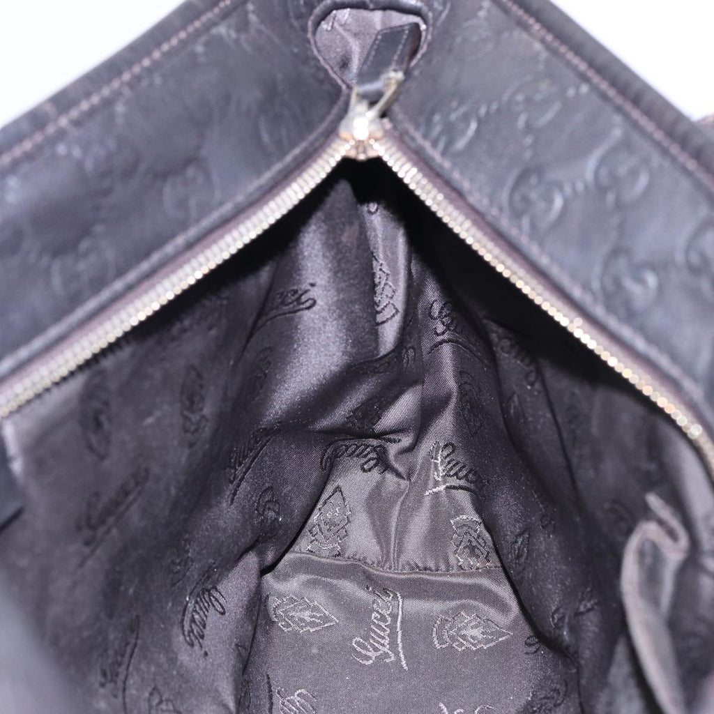 GUCCI GG Canvas Guccissima Tote Bag Brown 211138 79432