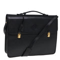 GUCCI Hand Bag Leather 2way Black 015 14 0801 79457